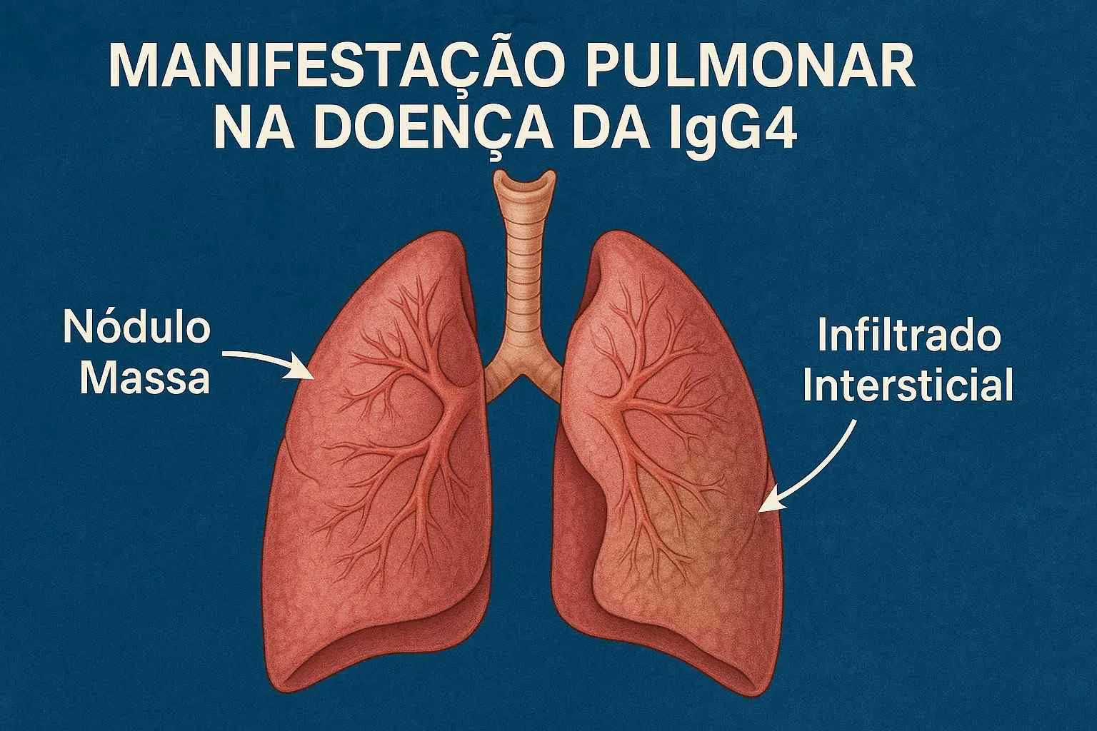 Doença relacionada à IgG4: quando o pulmão também pode ser atingido